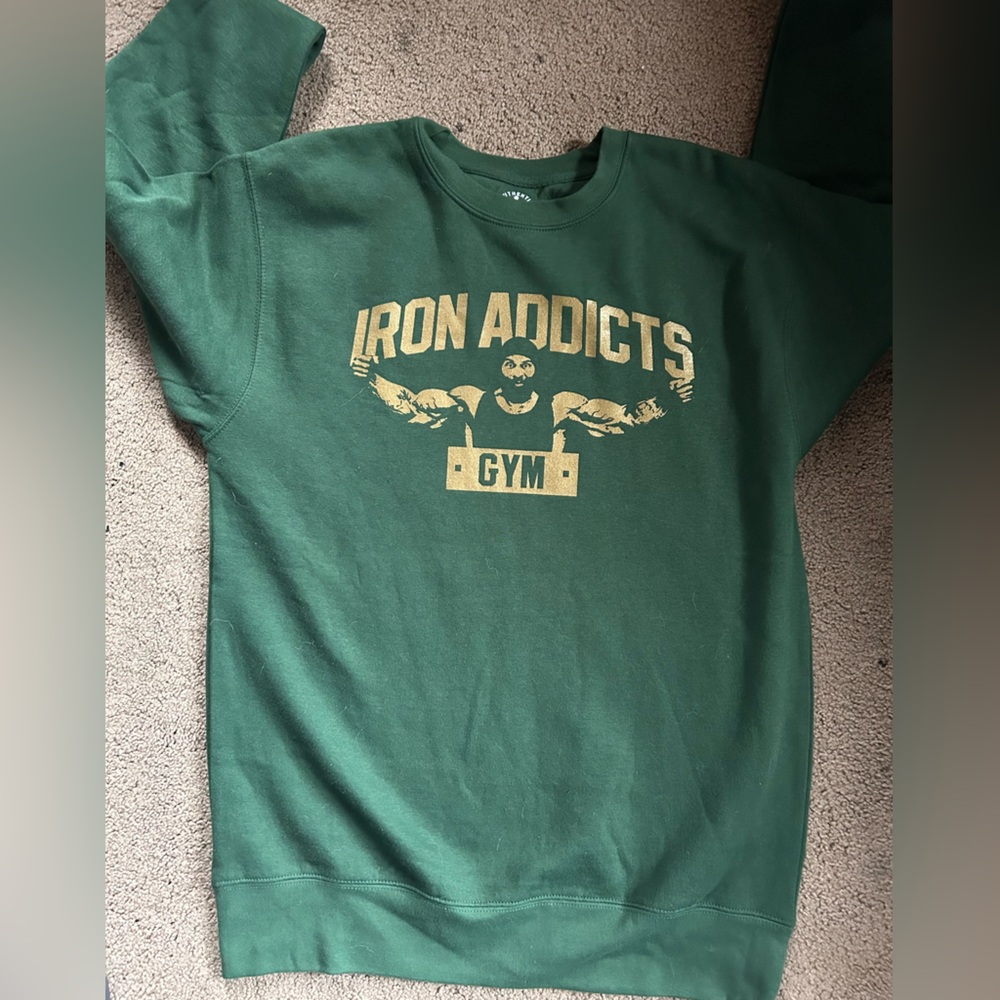 Iron Addicts sweater CT Fletcher mens medium